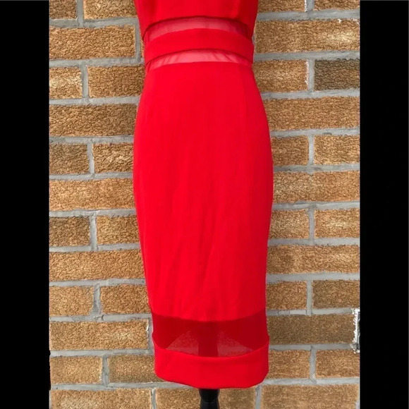 Jay Godfrey "McGuinn" Dress with Mesh Panels size 6 - Picture 4 of 13